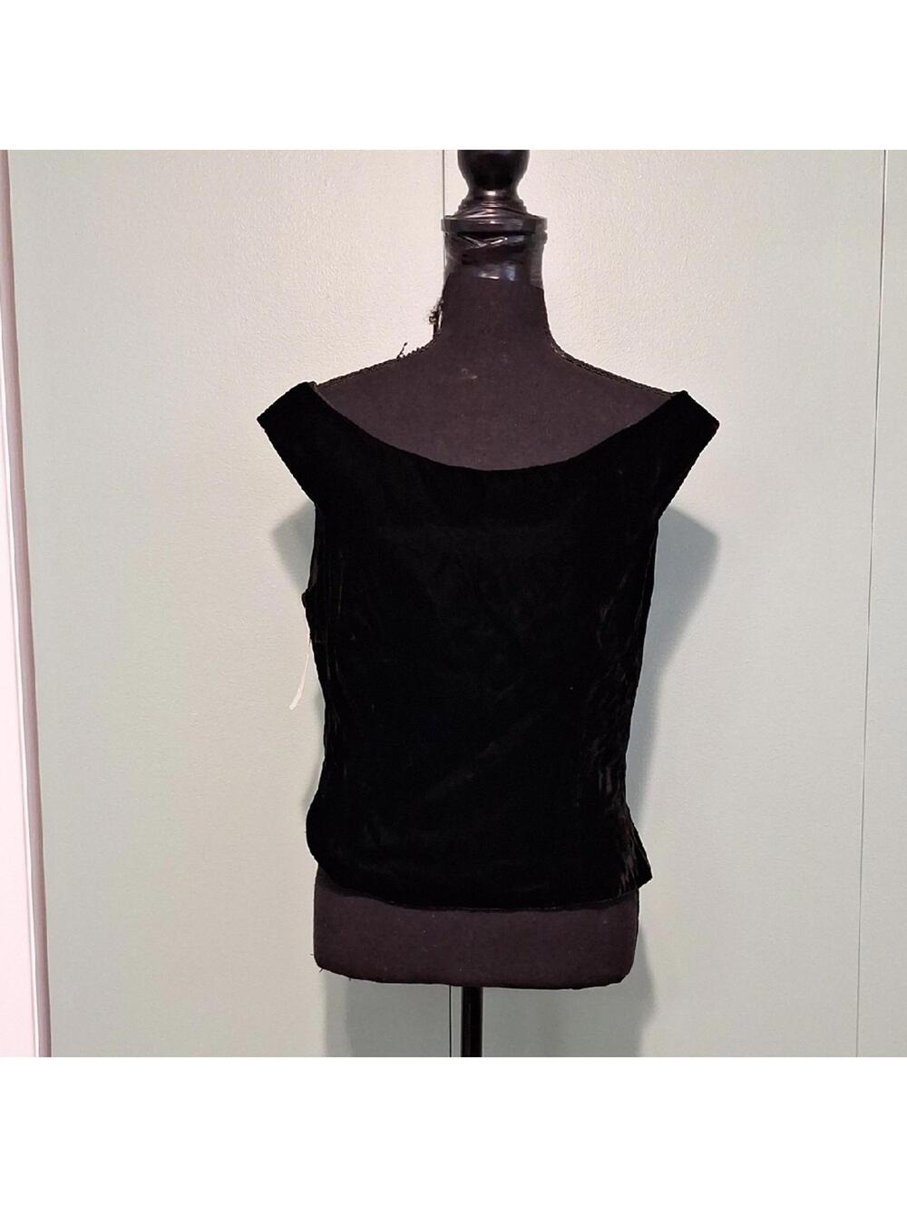 Nwt Y2k Vintage Jordan Crushed Velvet Off Shoulder Top Size 14